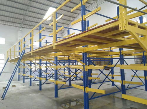 提高空間使用效率,佛山市政護(hù)欄工程廠家使用懸臂閣樓倉儲貨架